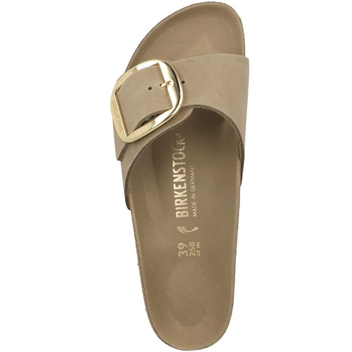 Birkenstock Madrid Big Buckle geöltes Nubukleder schmal Damen Sandale Sanda günstig online kaufen