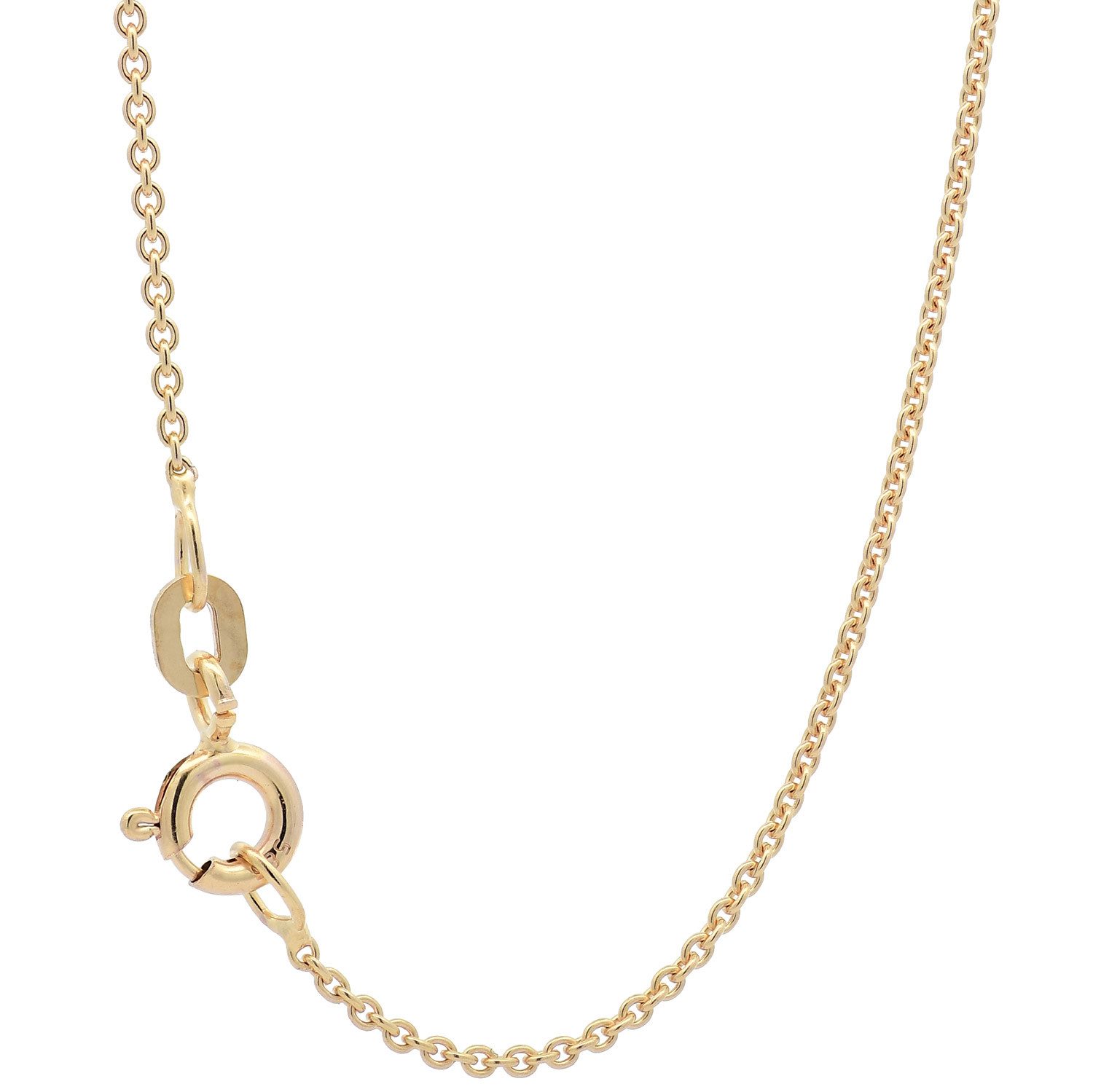HOPLO Goldkette Goldkette Ankerkette Länge 36cm günstig online kaufen