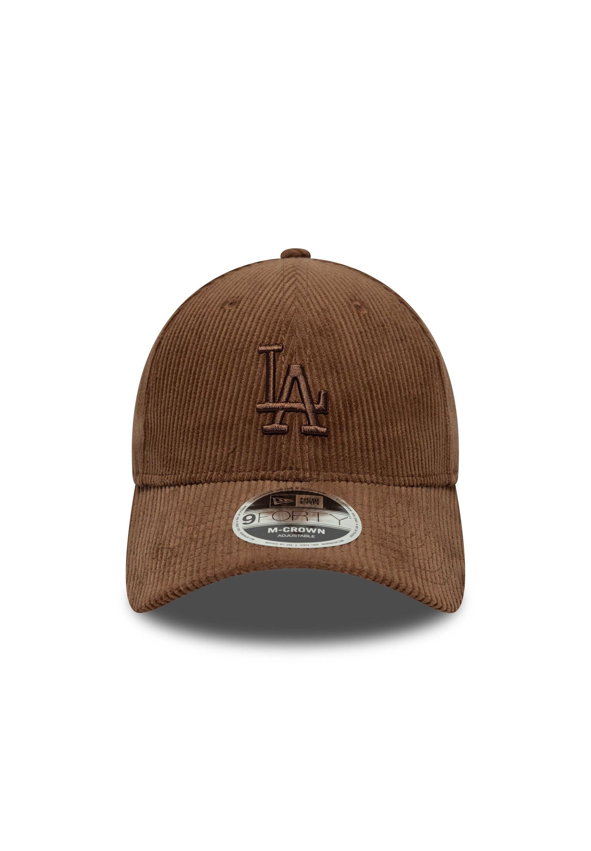 New Era Baseball Cap Los Angeles Dodgers New Era MLB Cord 9Forty M-Crown Cap Braun (1-St)