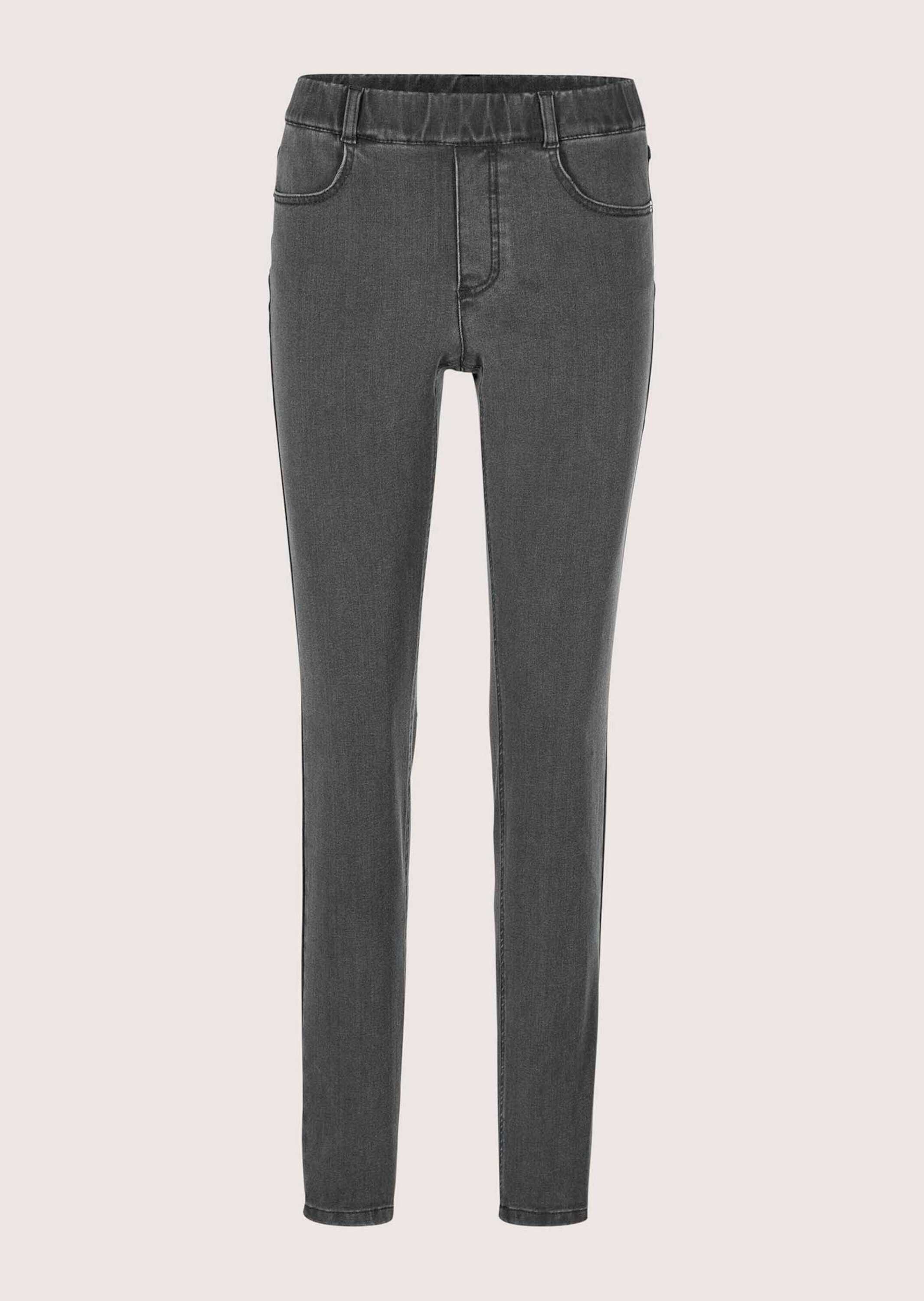 Gerade Jeans Kurzgröße: Denim-Leggings mit Schlupfbund