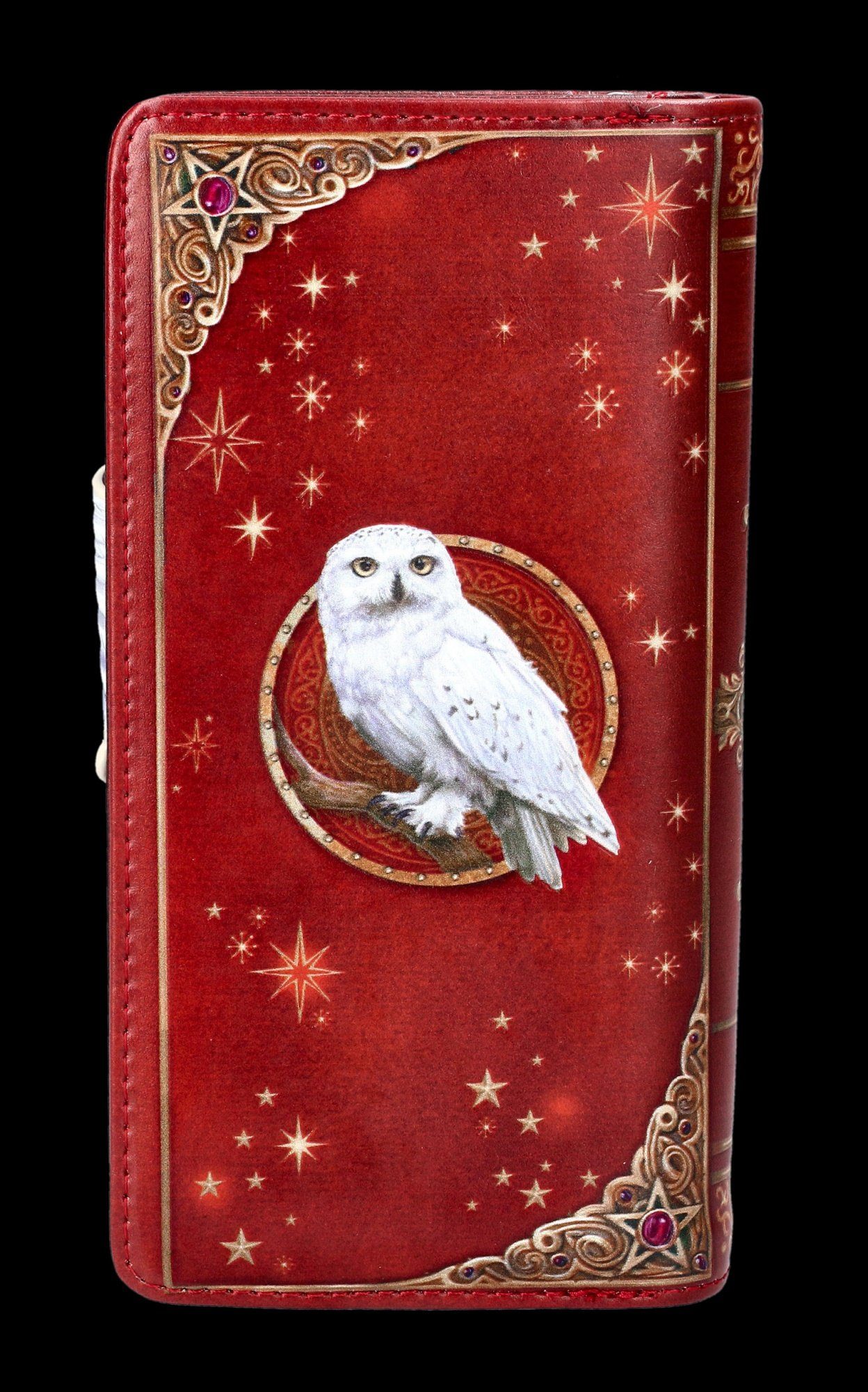 Figuren Shop GmbH Geldbörse Geldbörse - Magische Eule - Fantasy Geldbeutel