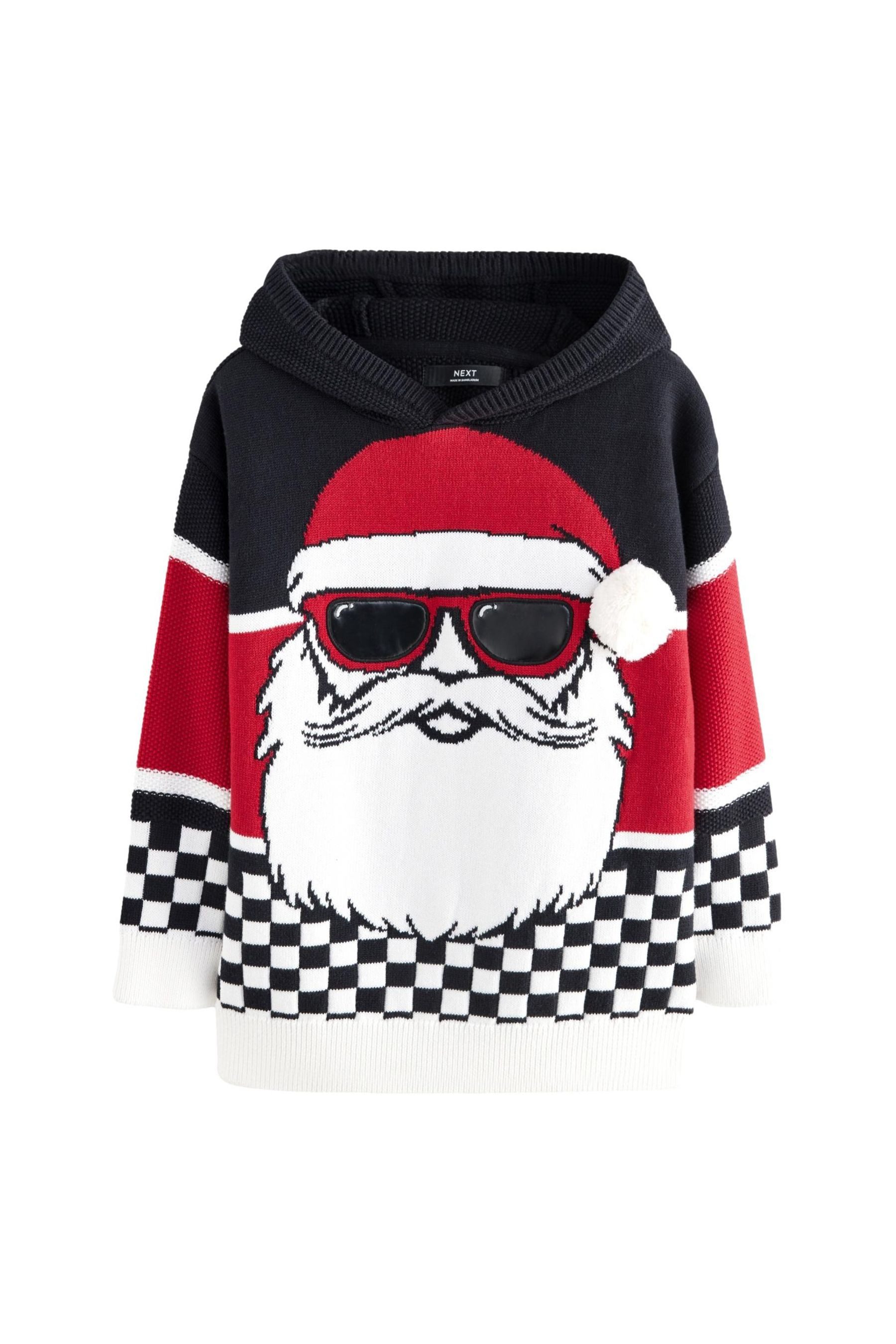 Next Kapuzenpullover Weihnachtspullover mit Kapuze aus 100 % Baumwolle (1-tlg)