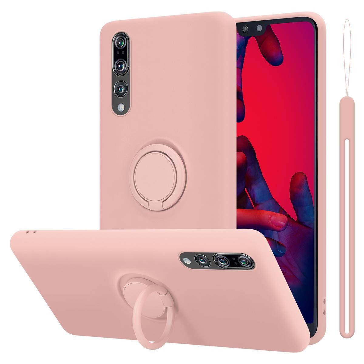 Cadorabo Handyhülle für Huawei P20 PRO / P20 PLUS Hülle Huawei P20 PRO / P20 PLUS, Robustes Hard Case - Handy Schutzhülle - Hülle - Back Cover Bumper