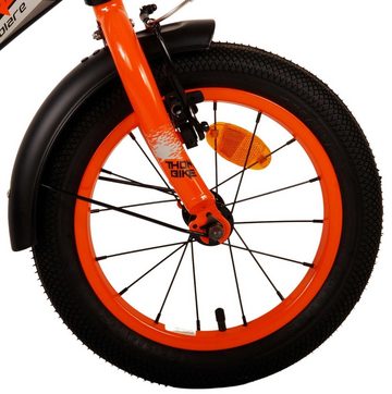 Volare Kinderfahrrad Thombike - 12 oder 14 Zoll - Zweihandbremsen - bis 60 kg, 85% zusammengebaut, 3 - 5 Jahre, Lenkerhöhe einstellbar