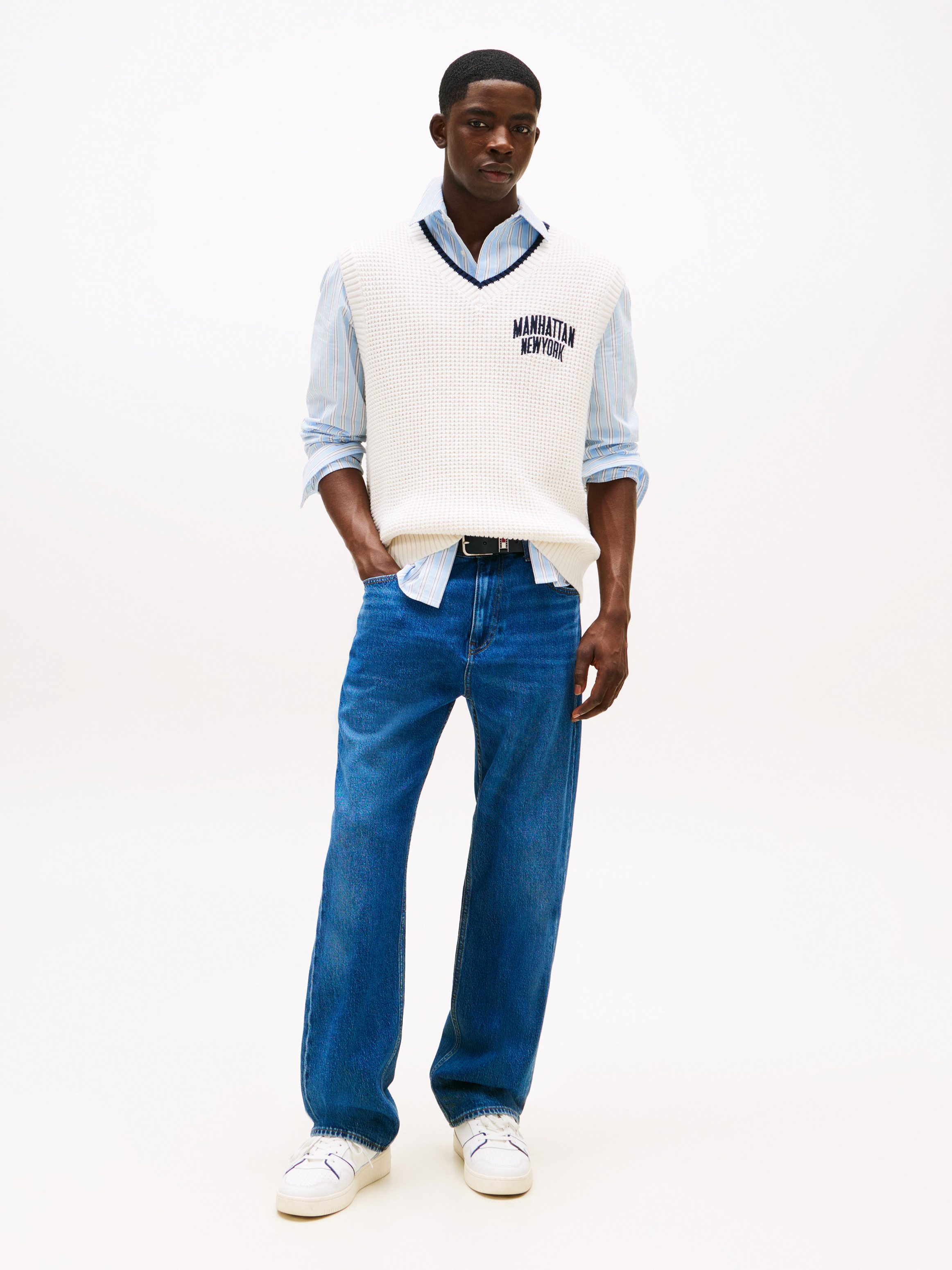 Tommy Jeans Regular-fit-Jeans Otis Regular Straight Gerade geschnittene Jeans, regulärer Leibhöhe