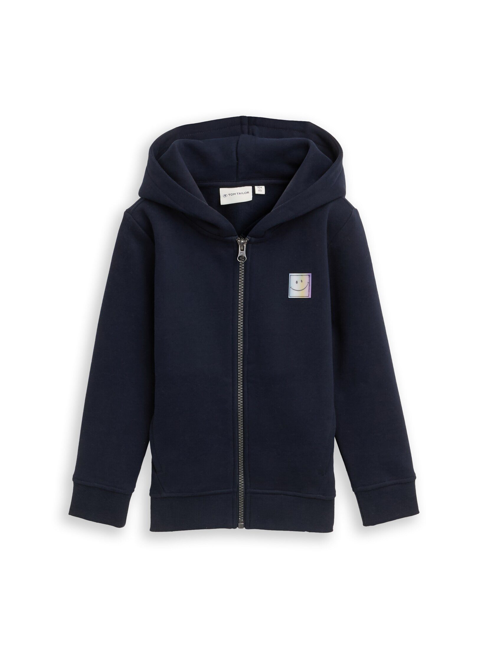 TOM TAILOR Sweatjacke Strick & Sweatshirts Hoodie Sweatjacke und Rückenprint