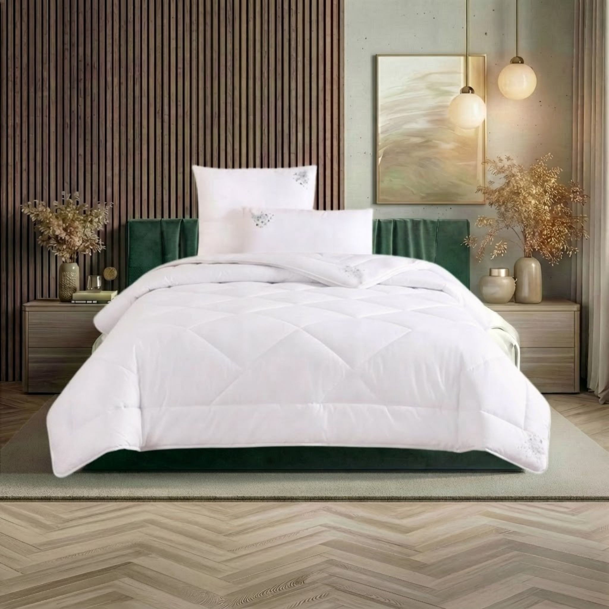 OTTO home Microfaserbettdecke Baca, Bettdecke 135x200 cm, 155x220 cm und weitere Größen, Füllung: aus hochwertiger 6D-Hohlfaser, Bezug: Polyester, Bettdecken, Sommer, Winter, 4-Jahreszeiten, Decke