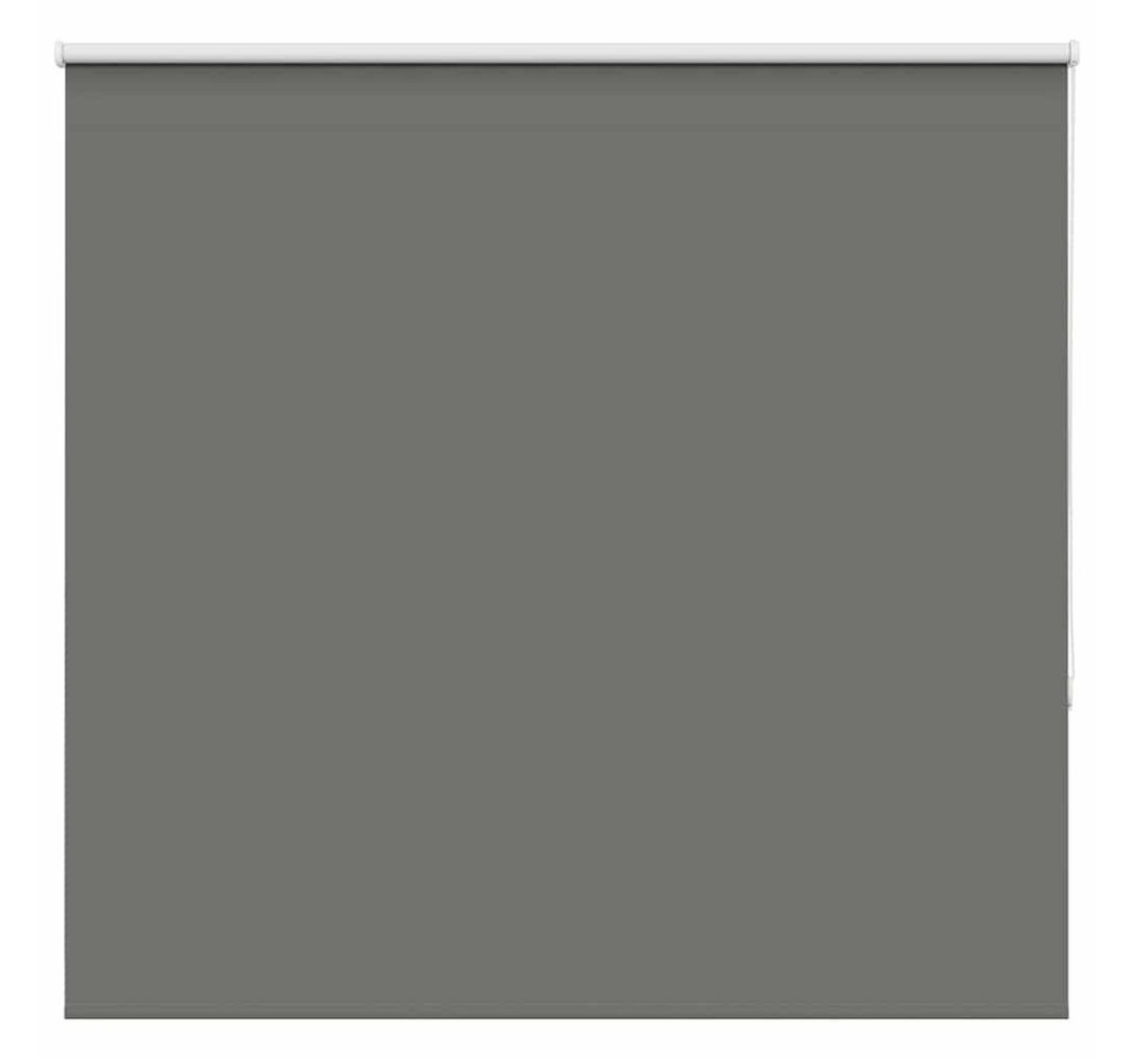 Rollo Verdunkelungsrollo Grau 160x130cm Stoffbreite 156,6cm Polyester, vidaXL
