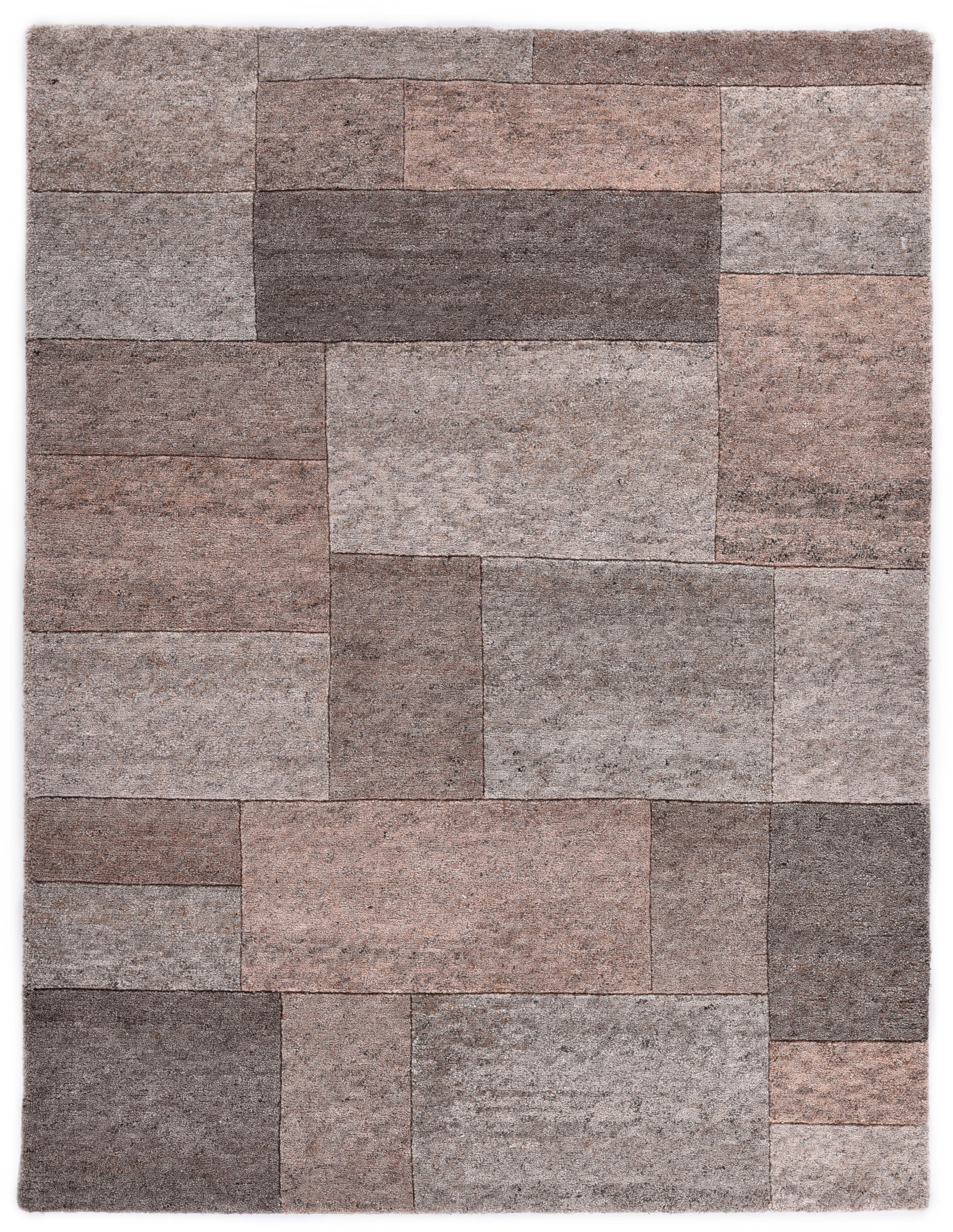 THEKO Wollteppich "Dalas - 7709" rechteckig 18 mm Höhe reine Wolle, handgek günstig online kaufen