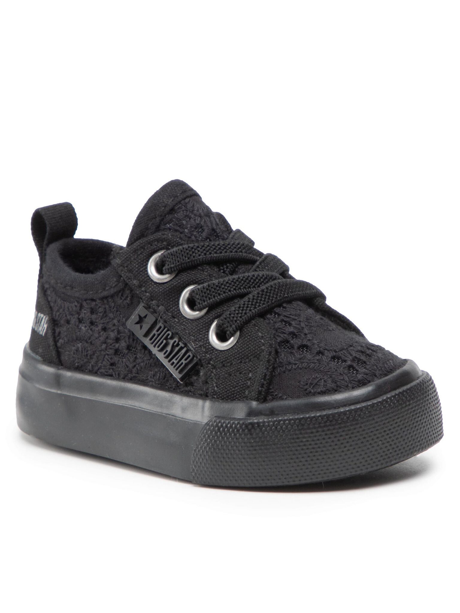 BIG STAR Sneakers aus Stoff JJ374019 Black Sneaker