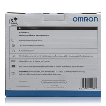 Omron Blutdruckmessgerät Omron M400 Intelli IT - Automatisches Oberarm-Blutdruckmessgerät
