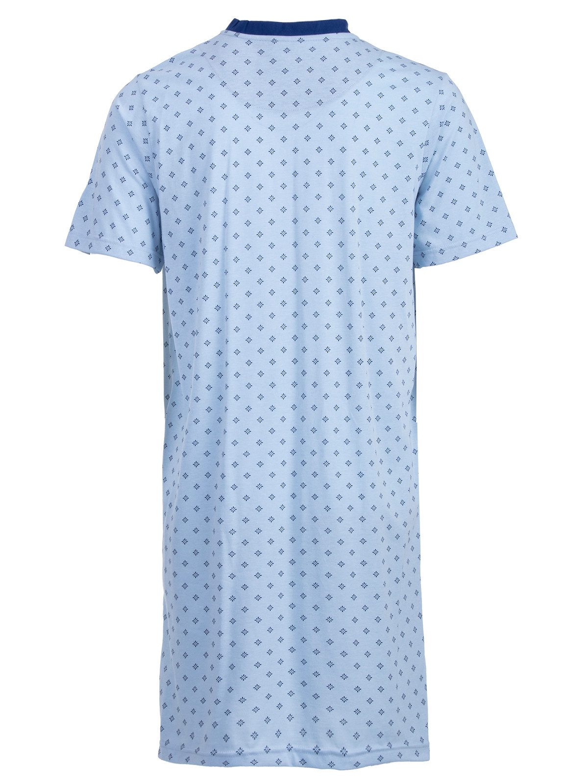 Henry Terre Nachthemd Nachthemd Kurzarm - Diamond Flower