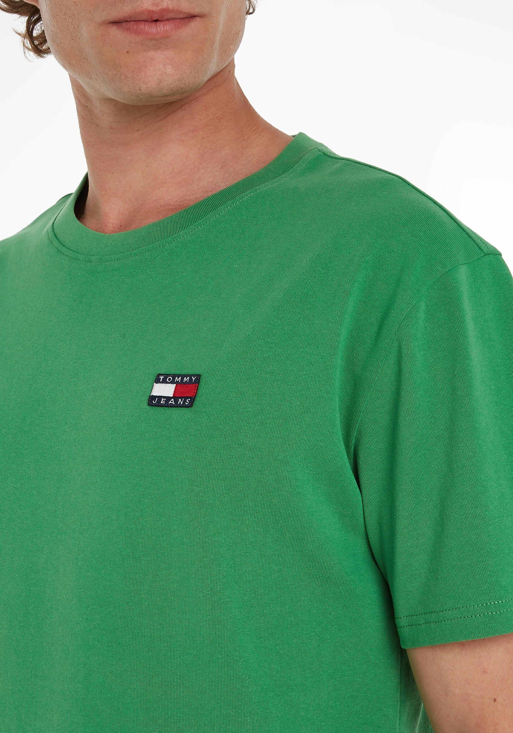 CLSC XS Tommy TEE BADGE T-Shirt TJM TOMMY Jeans mit Rundhalsausschnitt CoastalGreen