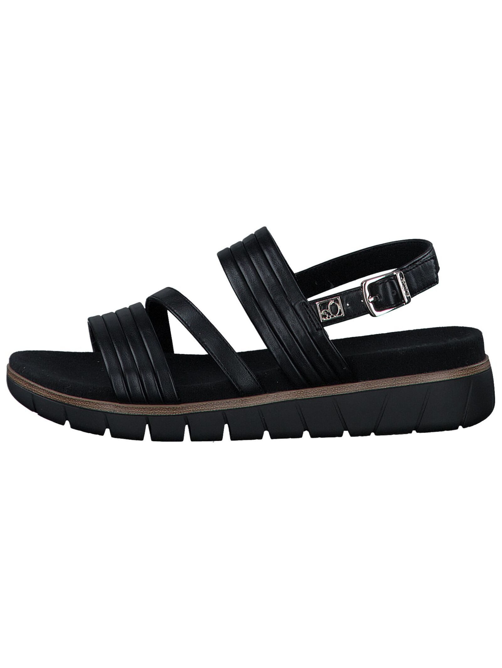 s.Oliver Sandalen Lederimitat Riemchensandalette günstig online kaufen