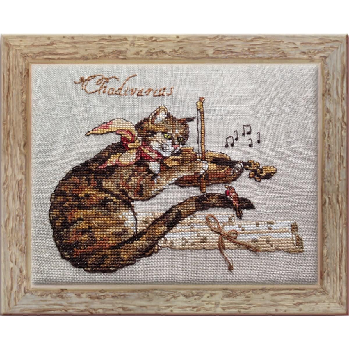 Kreativset Nimue Kreuzstich Set "Chadivari", Zählmuster, 119K, 15x15cm