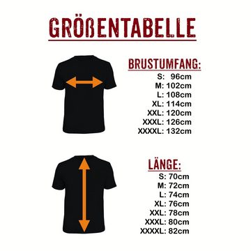 GASOLINE BANDIT® T-Shirt für Biker und Racer: Born in Bonneville Racing Team vintage used Look