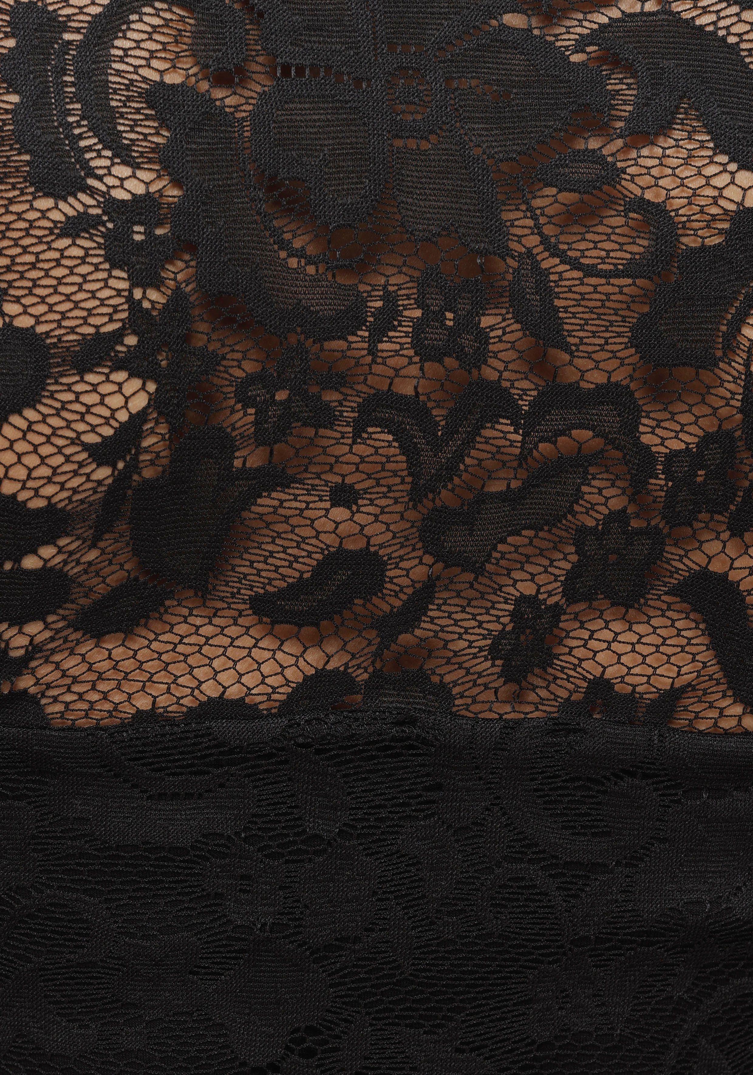 Laura Scott Spitzenkleid festliche Anlässe und Partys, Minikleid, kniefrei, elegant