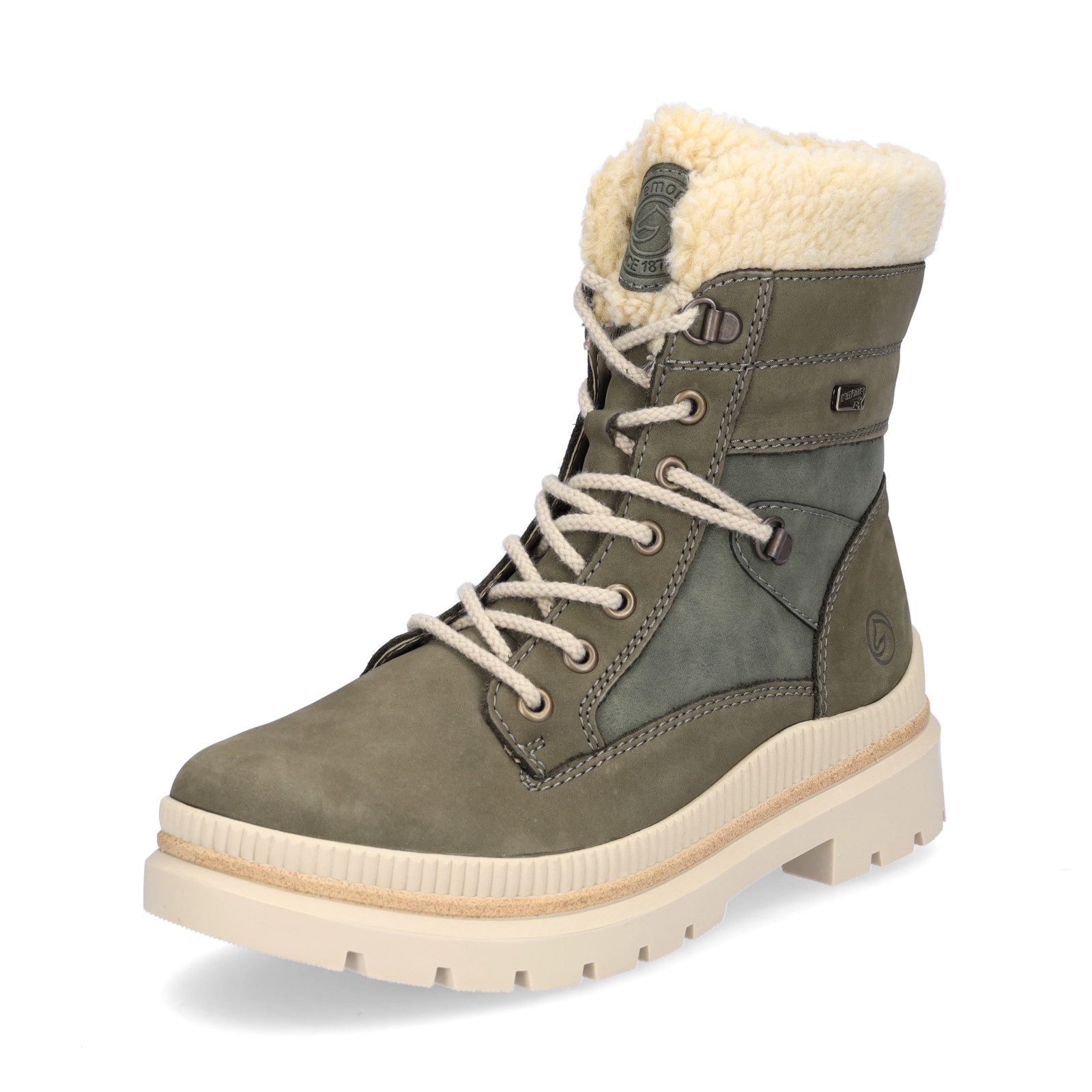 Remonte Remonte Damen Schnürboot khaki Schnürboots günstig online kaufen