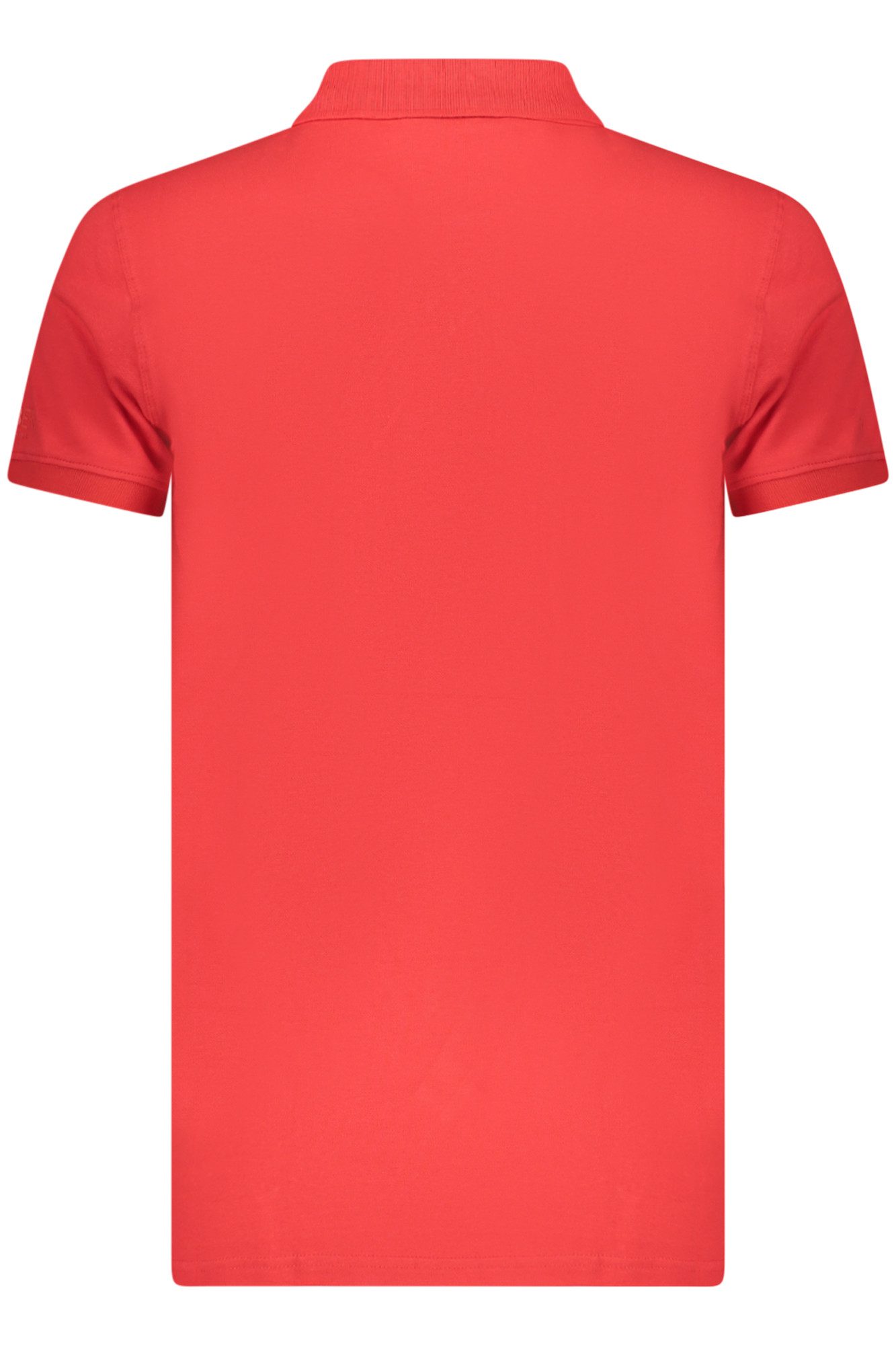 ICEBERG Poloshirt Elegantes Herren-Poloshirt Rot - Kurzarm, Erhabener