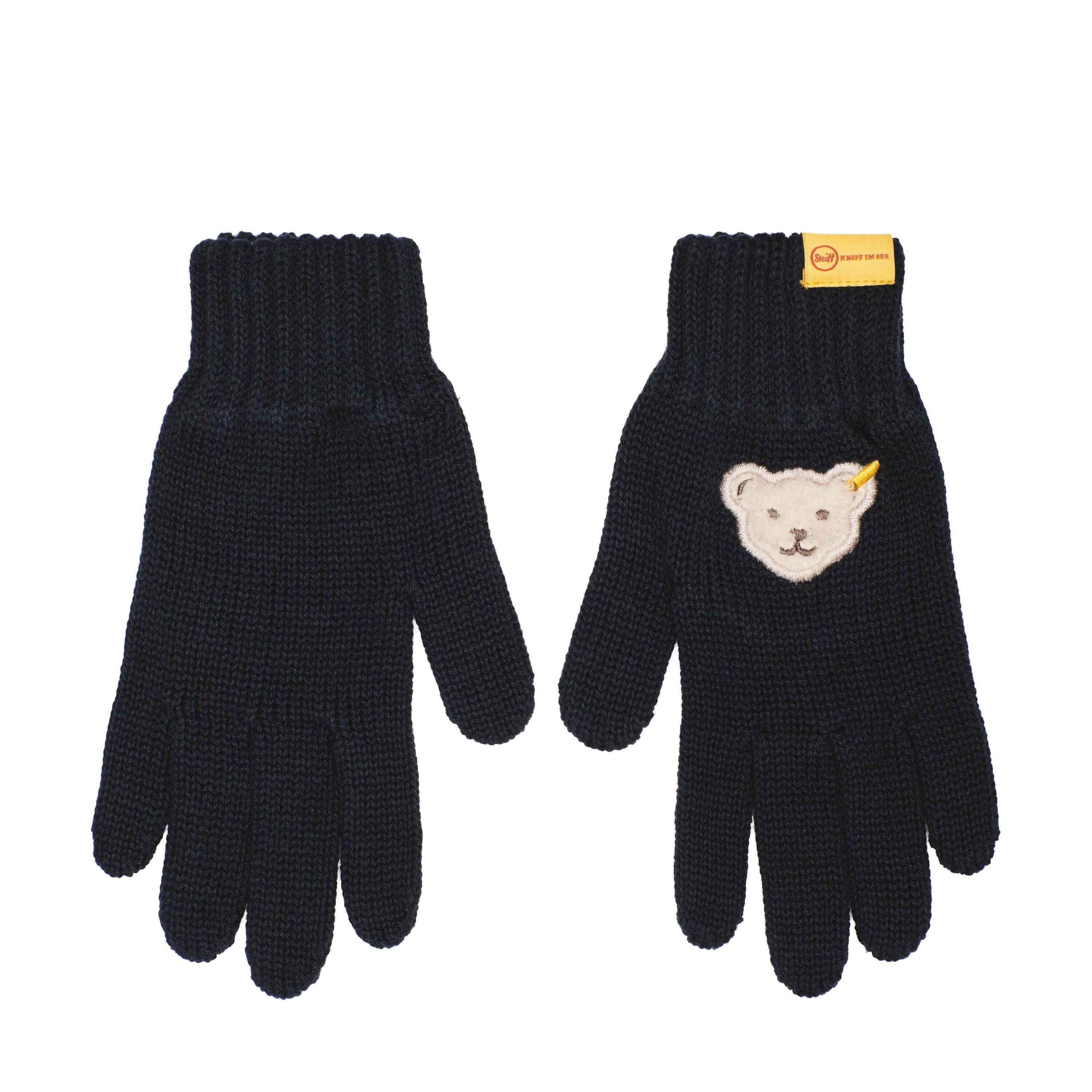 Accessoires Navy Baby Handschuhe Steiff Strickhandschuhe & Steiff Mini