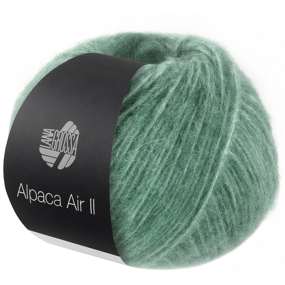 LANA GROSSA ALPACA AIR II Häkelwolle, 140 m (Leichtes Alpaka-Schlauchgarn mit Baumwollanteil), 50 g