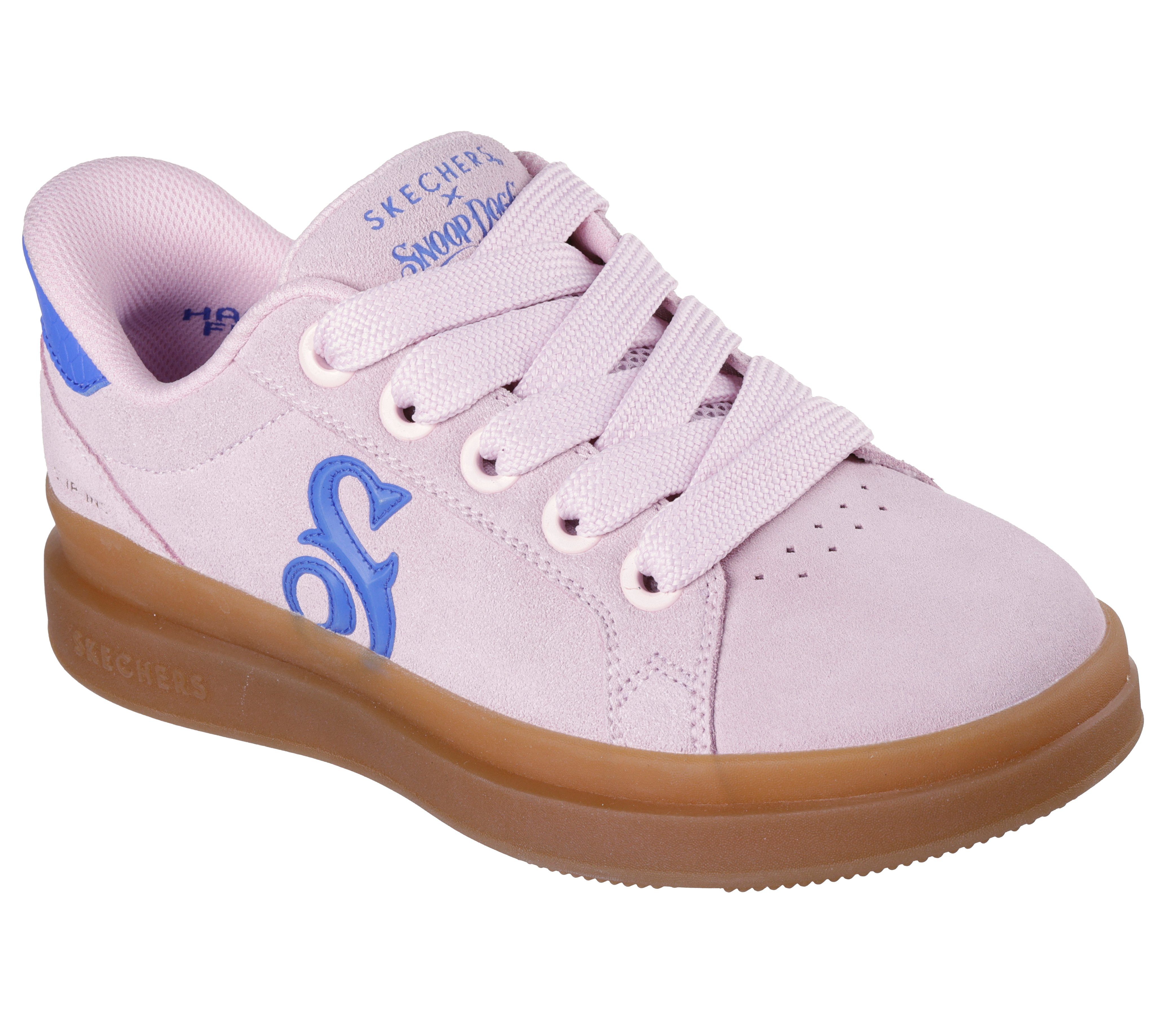 Skechers COURTSIDE-CALI GIRLZ Sneaker Basket-Sneaker, Schnürschuh mit Slip-Ins Funktion