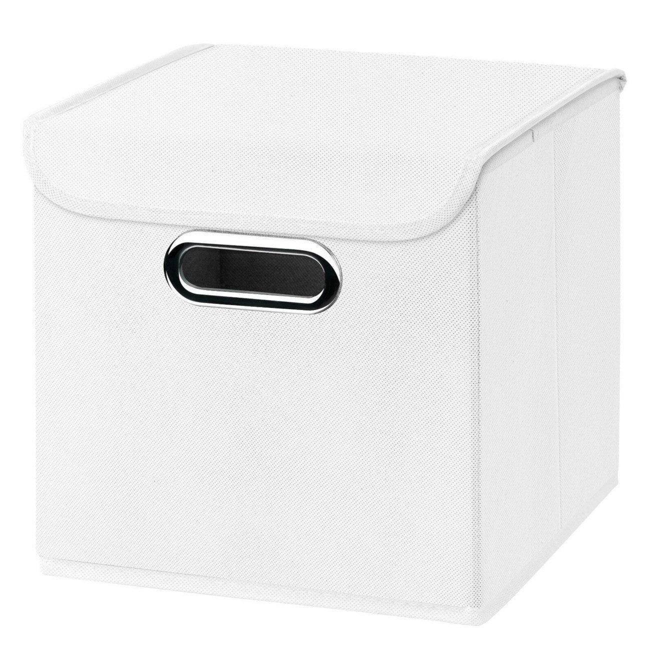 EBUY Aufbewahrungsbox 3x Faltbox 25 x 25 x 25 cm Aufbewahrungsbox Spielzeugkiste Kiste Korb (3 St)