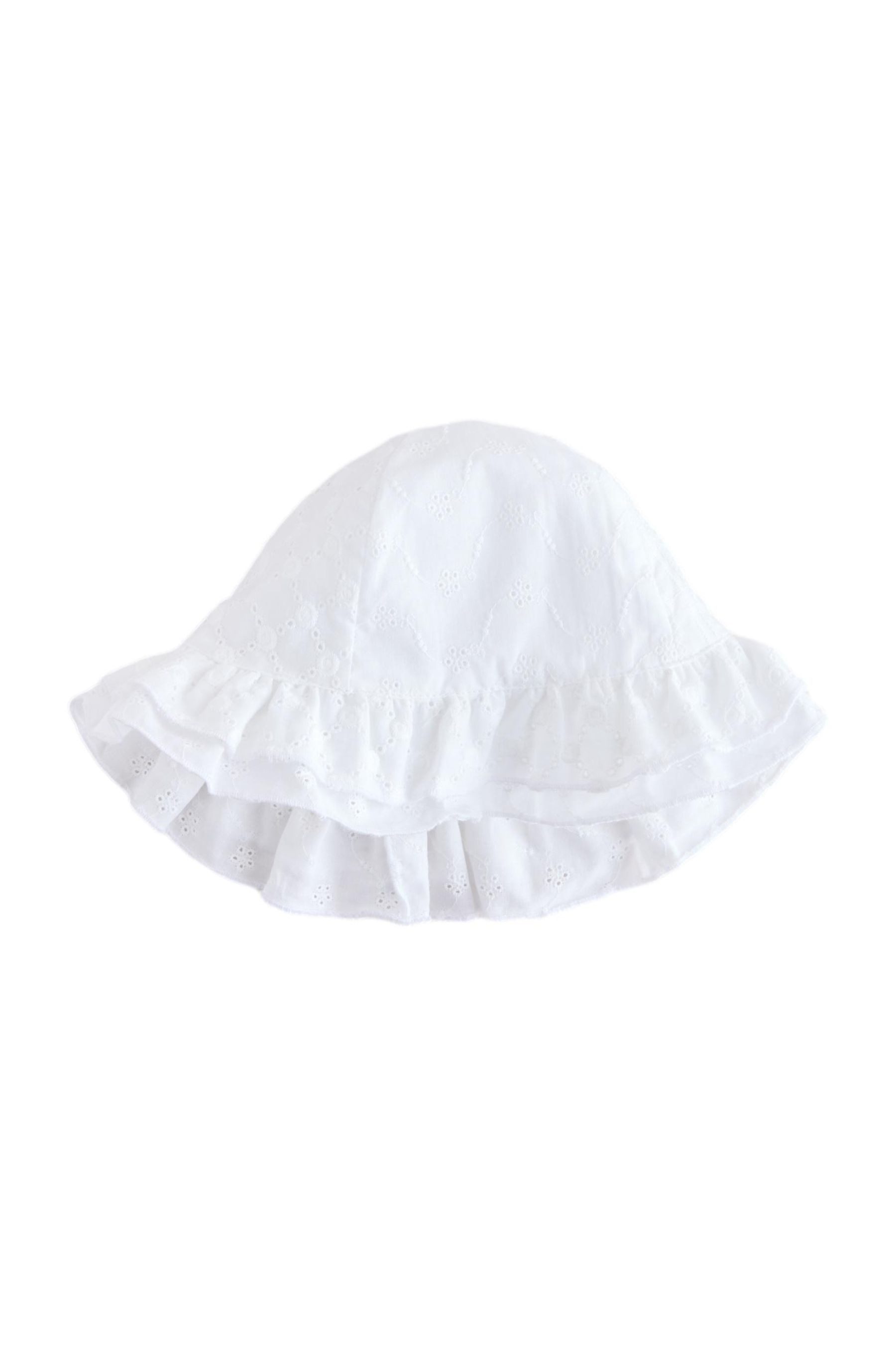 Next Sonnenhut Baby Hut mit Lochstickerei (1-St)