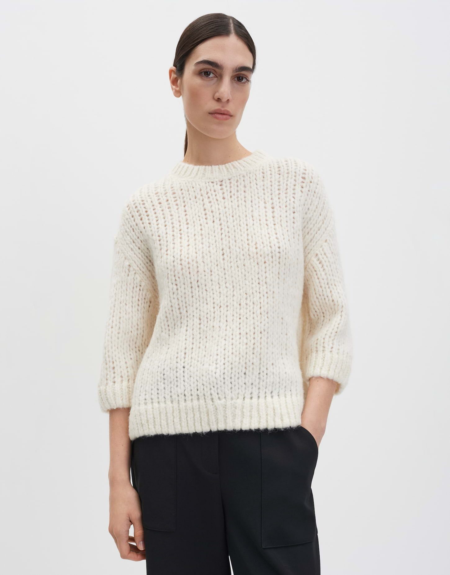 Strickpullover TARIAH Regular aus Alpaka Wollmix