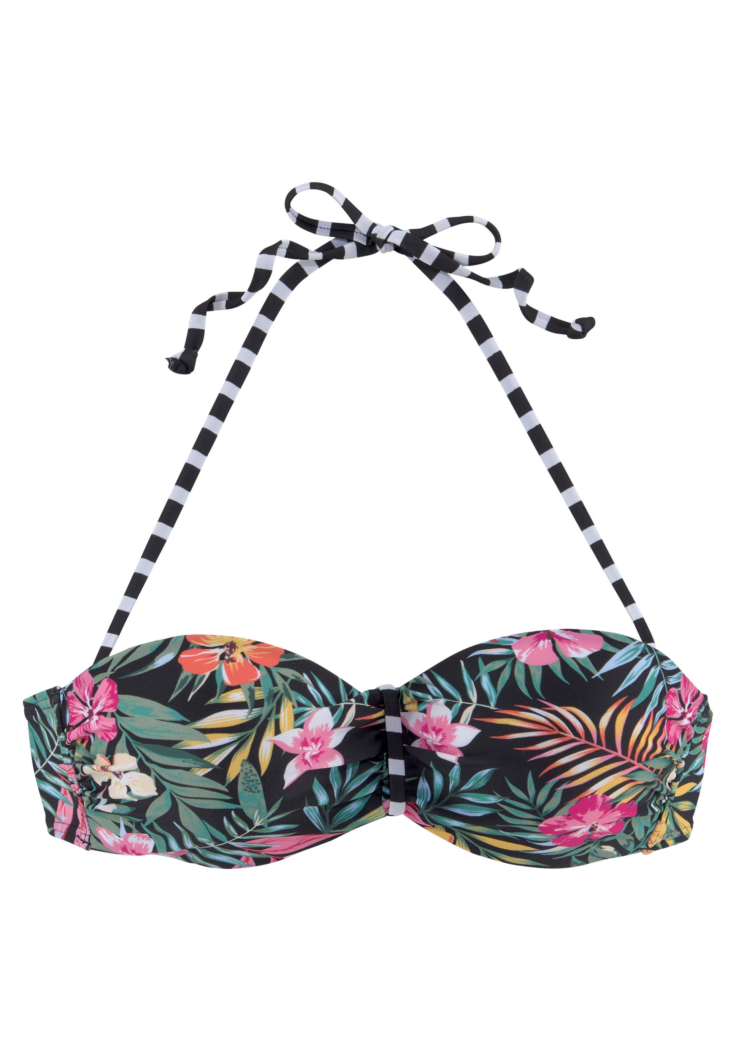 Venice Beach Bandeau-Bikini-Top Summer, mit geraffter günstig online kaufen