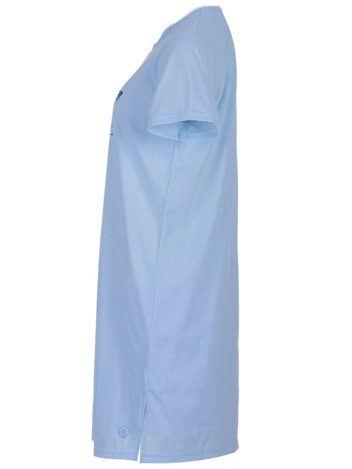 zeitlos Nachthemd Nachthemd Kurzarm - Schmetterling günstig online kaufen