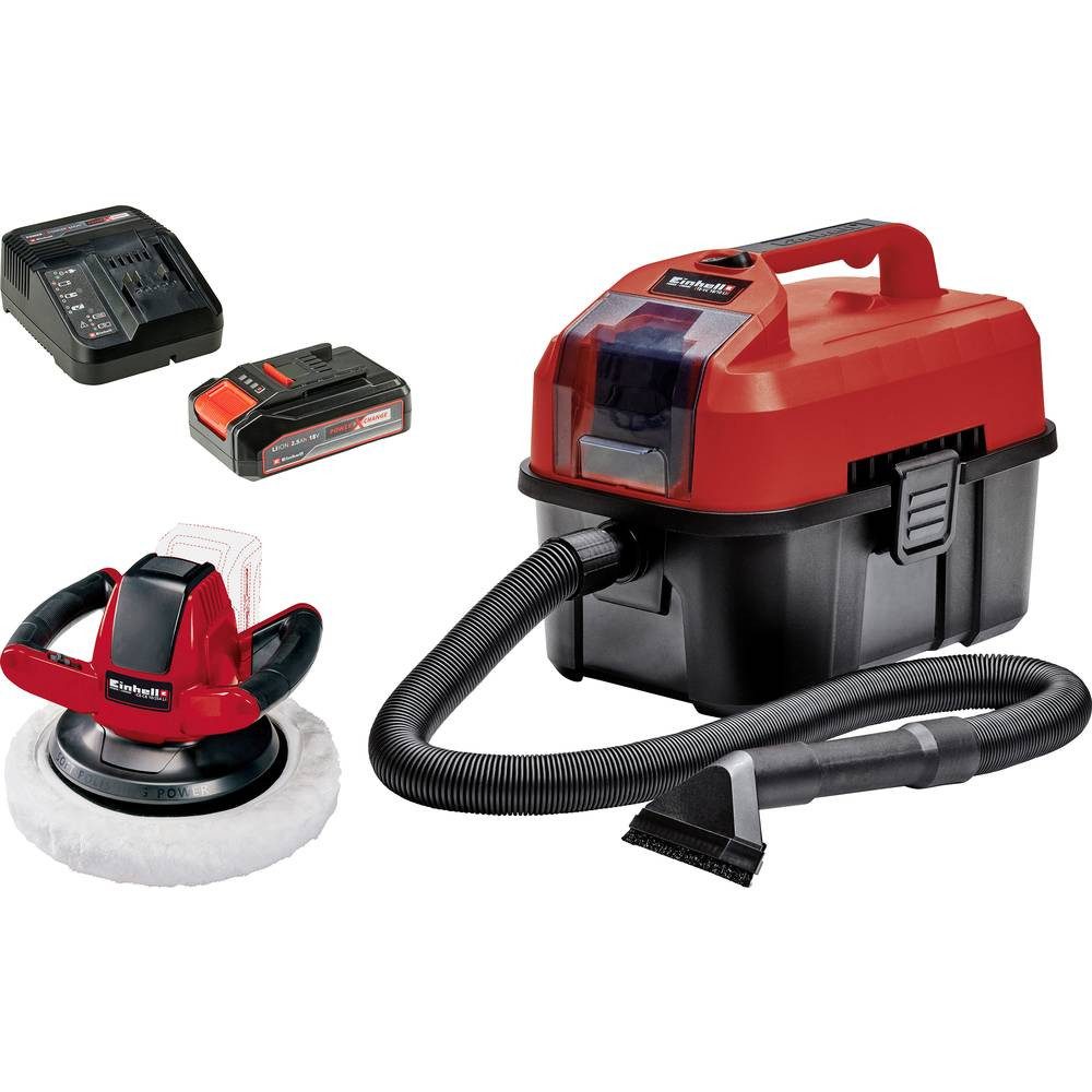 Einhell Nass-Trocken-Sauger Akku Poliermaschinen & Nass-/Trockensauger Set 4064161394220