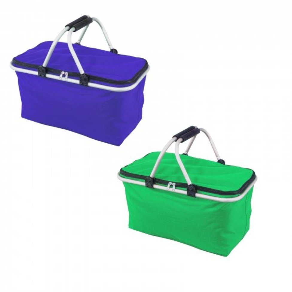 axentia Einkaufskorb Einkaufskorb, 2 Henkel, mit Softgriffen 116855