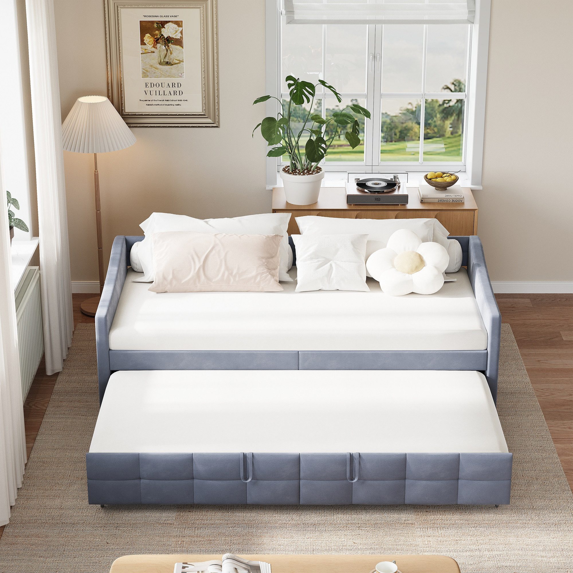 NMCXXO Polsterbett Polsterbett mit Schlafsofa-Funktion – günstig online kaufen