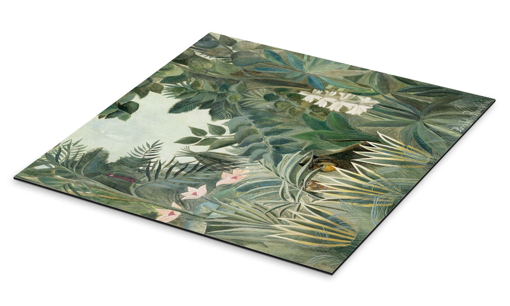 Posterlounge Poster Henri Rousseau, Äquatorialer Dschungel, günstig online kaufen