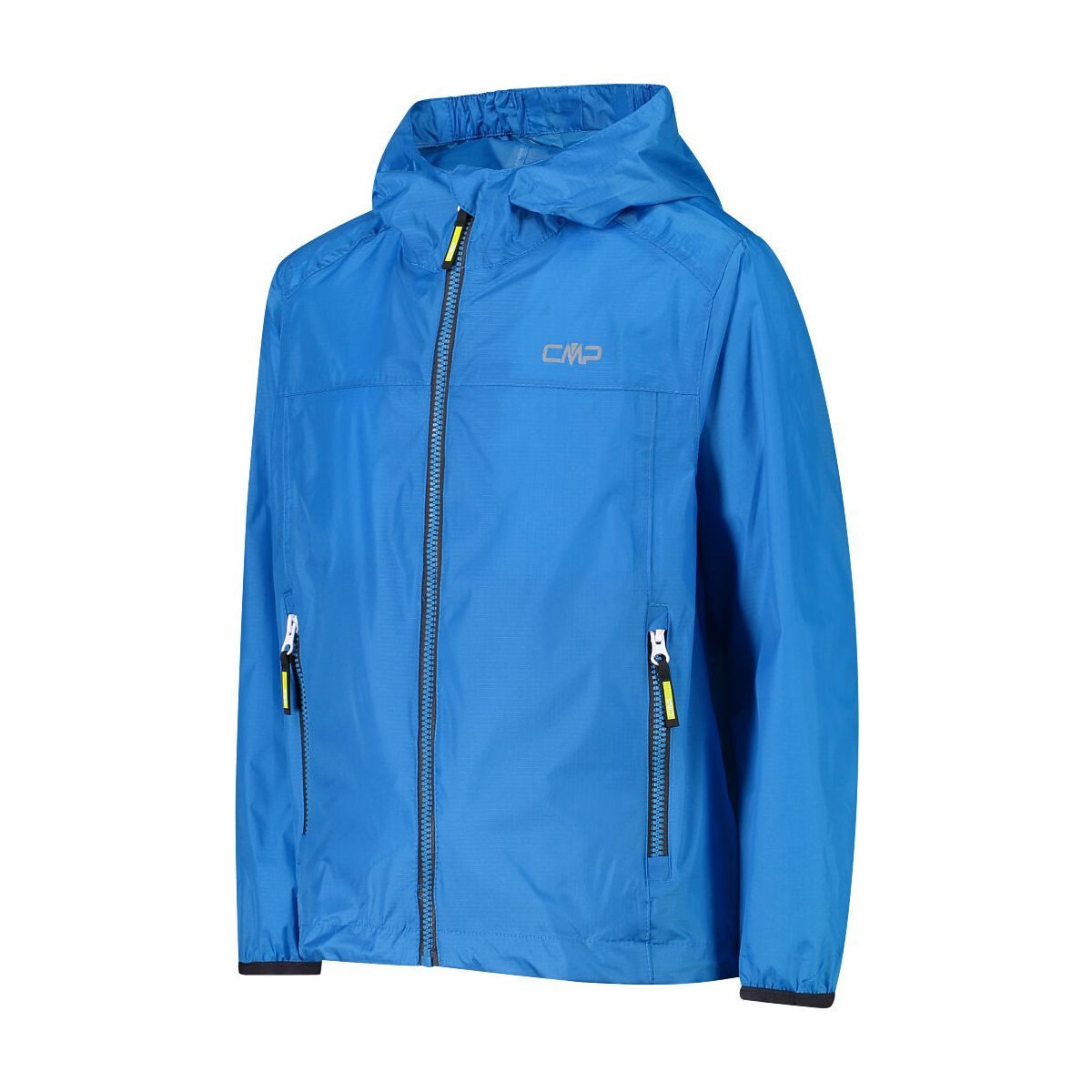 CMP Outdoorjacke KID Rain Jacket FIX Hood Perfekter Wetterschutz für Kinder, ideal für Outdoor-Abenteuer bei