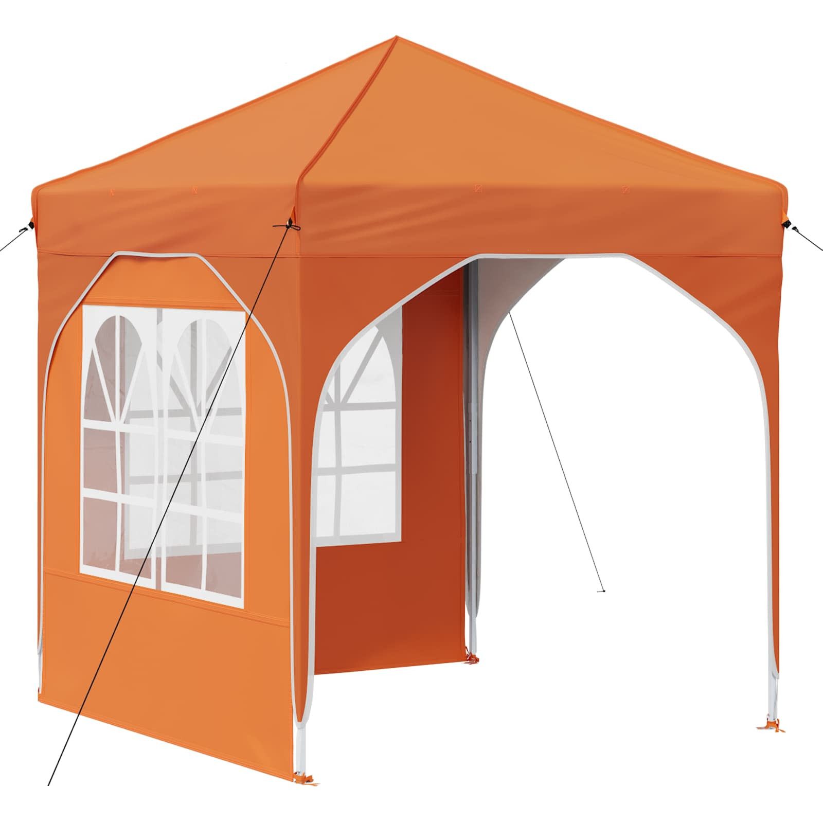 vidaXL Partyzelt Pop-up Partyzelt 192 x 192 x 245 cm Orange