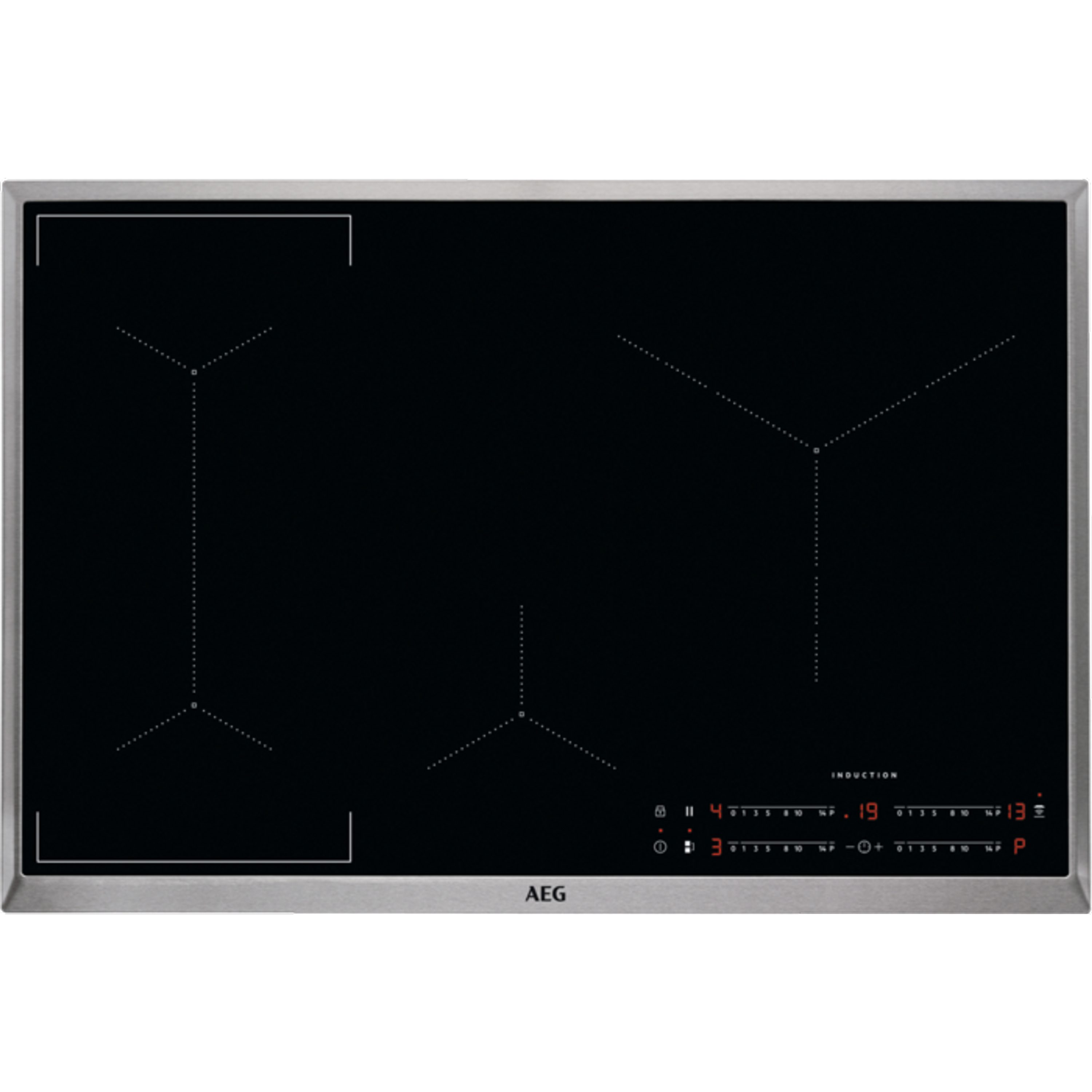 AEG Induktions-Kochfeld IKE84445XB, Power-Funktion