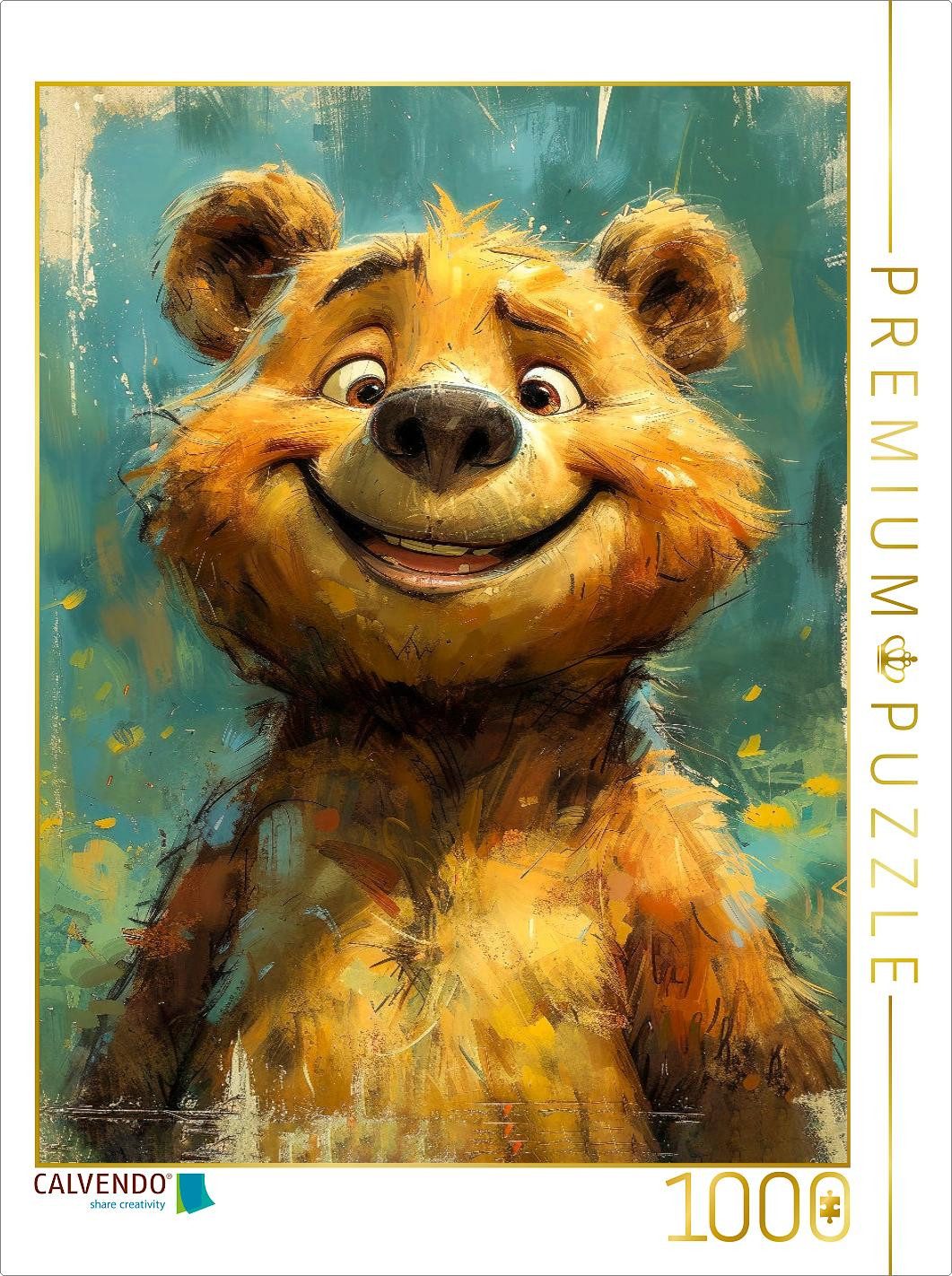 CALVENDO Puzzle CALVENDO Puzzle Bär, 1000 Teile Lege-Größe 64x48cm Foto-Puzzle für gl, 1000 Puzzleteile