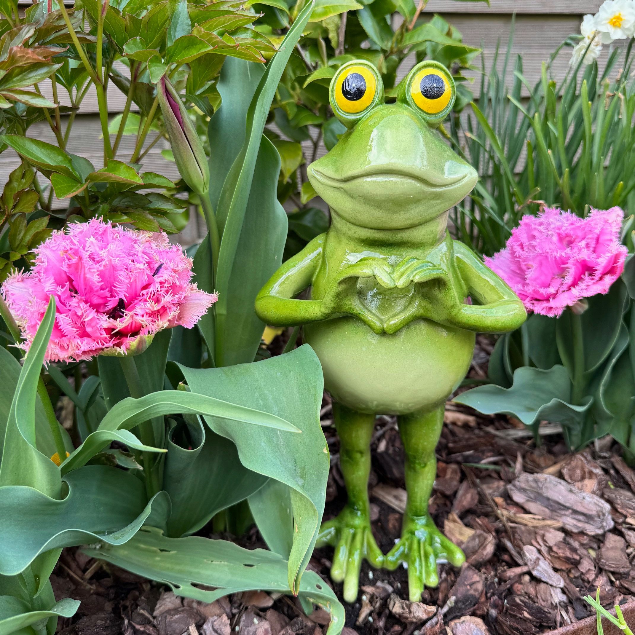 Online-Fuchs Gartenfigur Deko Figuren Frosch mit günstig online kaufen