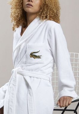 Lacoste Bademantel L RENE, 100% Baumwolle, mit modernem Design