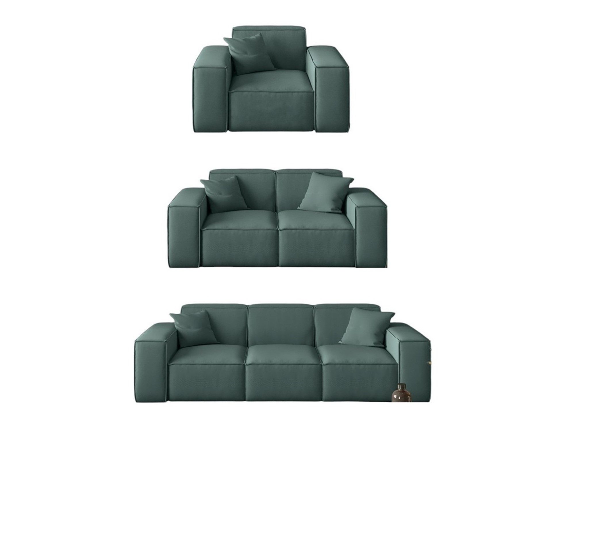 Fun Möbel Polstergarnitur Sofaset Designersofa CELES günstig online kaufen