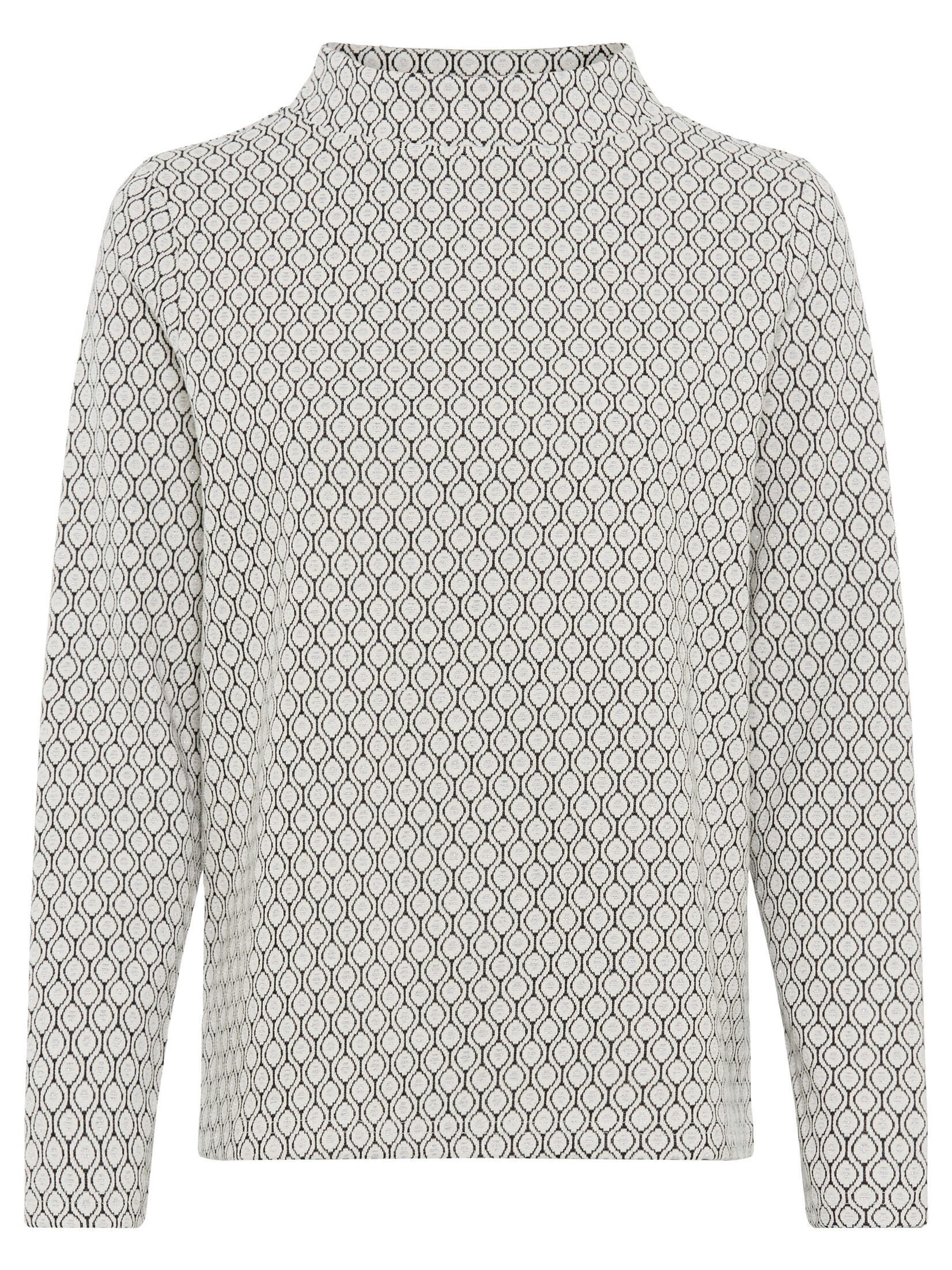 Olsen Sweatshirt (1-tlg) mit edlem Schimmer-Effekt günstig online kaufen