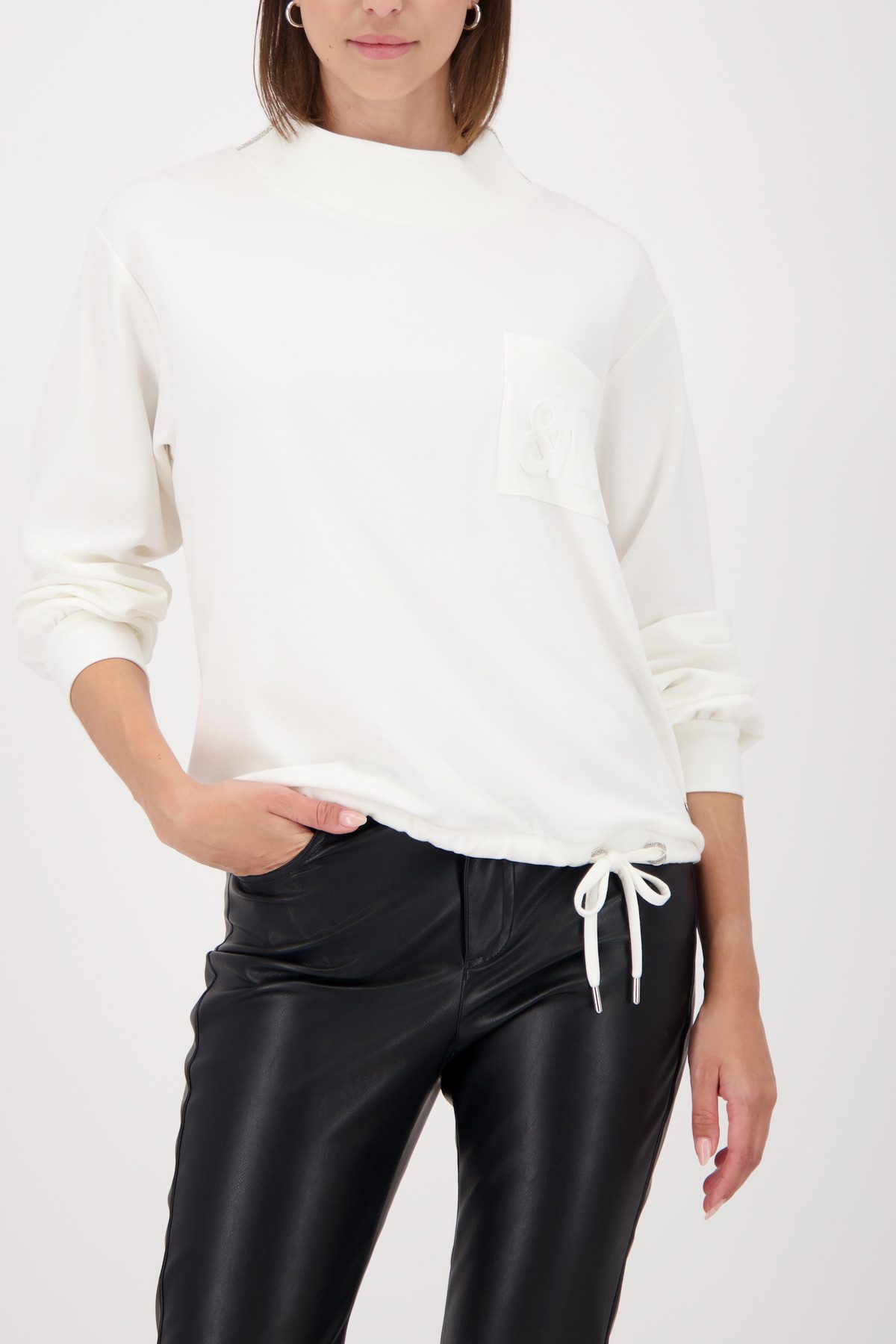 Monari Sweatshirt Sweatshirt Basic Schmuckdetail Regular günstig online kaufen