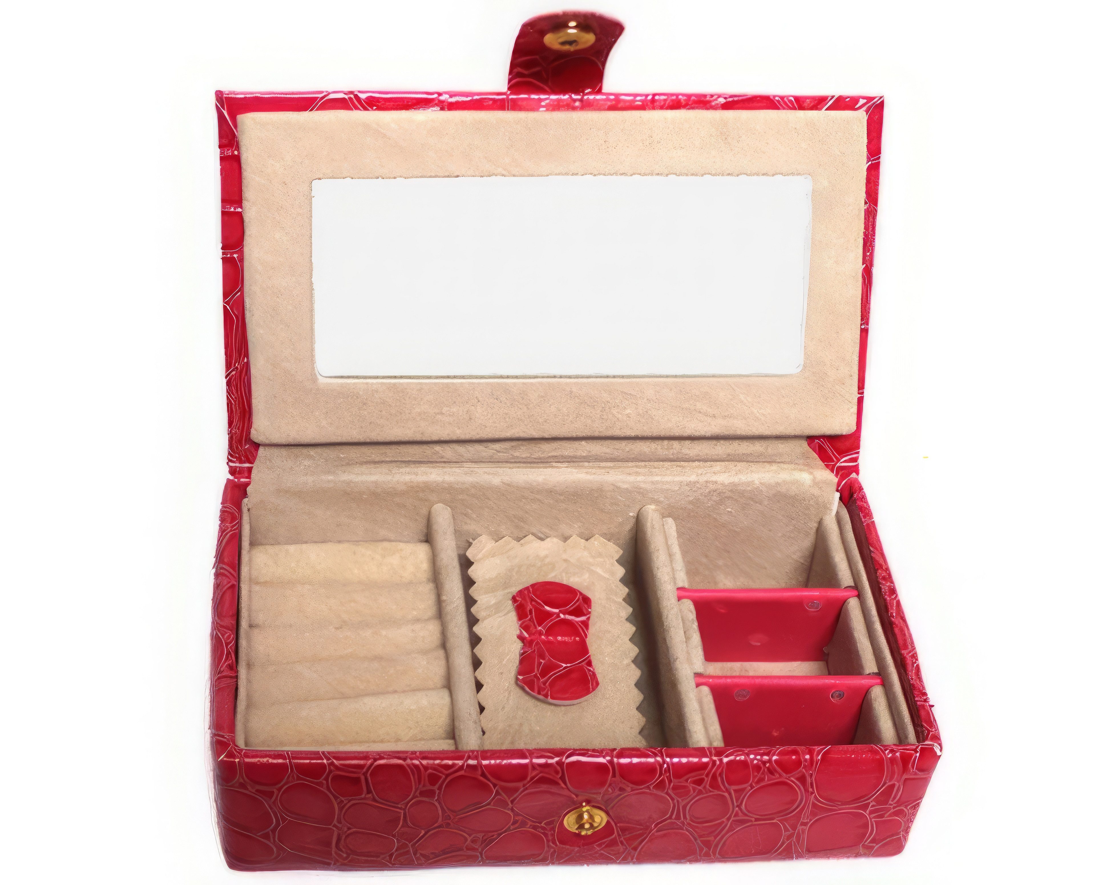 Yudu Schmucketui Schmuckkasten Schmuckkoffer Schmuckkästchen günstig online kaufen