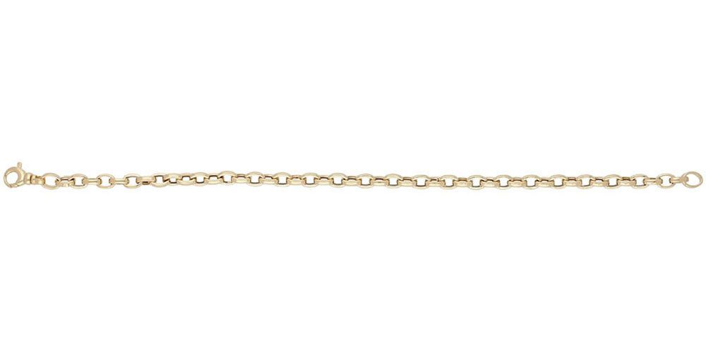 Firetti Armkette Schmuck Geschenk Gold 585 Armschmuck Armkette Anker ca. 4,3 mm breit
