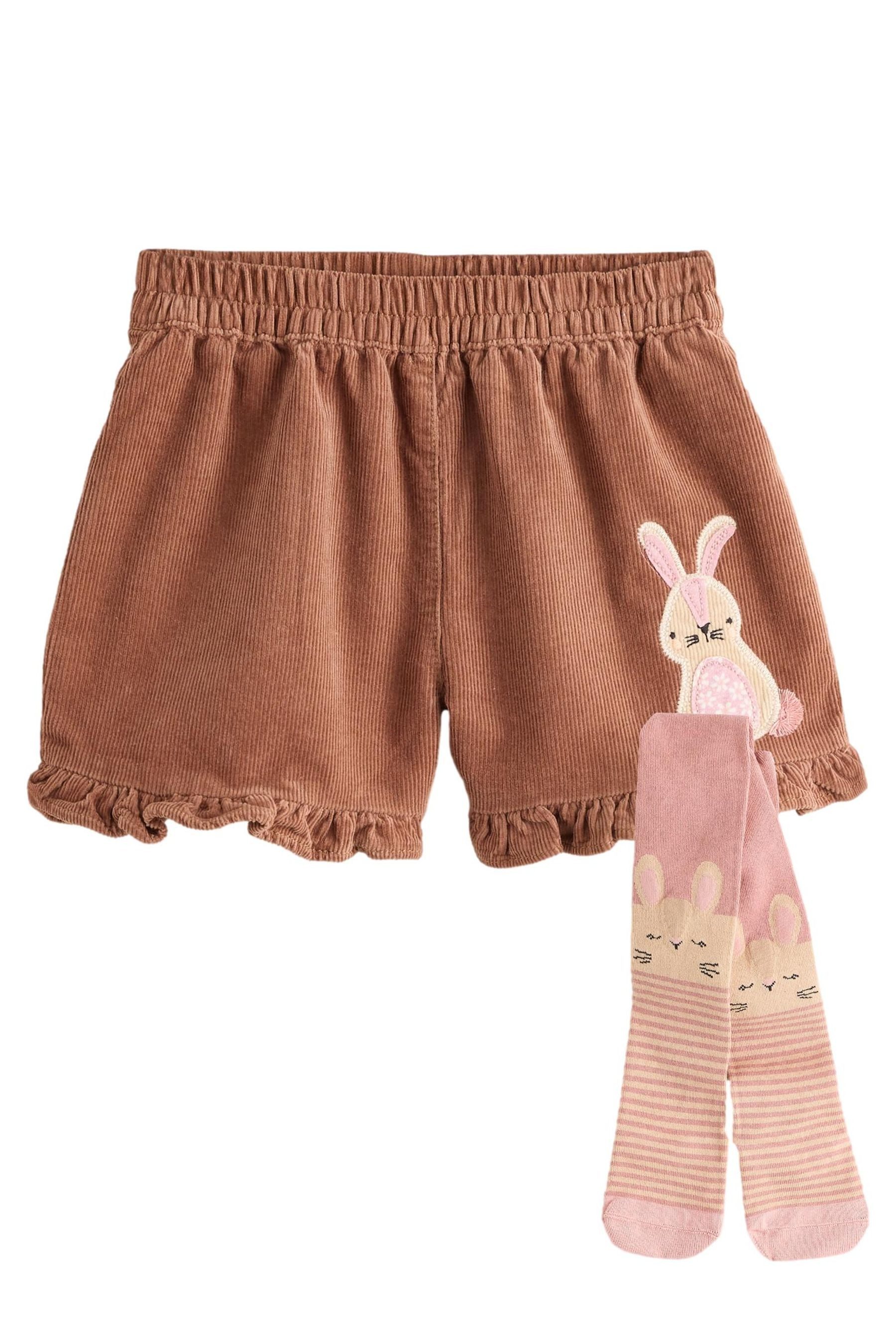 Next Shorts Häschen Shorts und Strumpfhose (2-tlg)