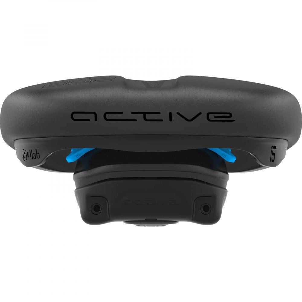 SQlab Fahrradsattel SQlab 602 ERGOLUX® active 2.1 Trekking-Sattel, 15 cm breit, mit verste