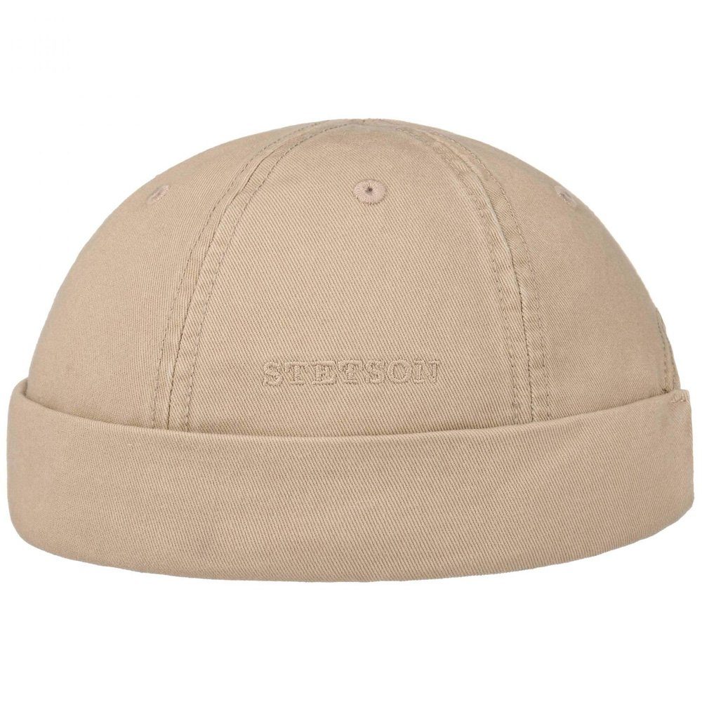 (nein) Docker Schiebermütze Cap Beige Stetson Cotton Stetson