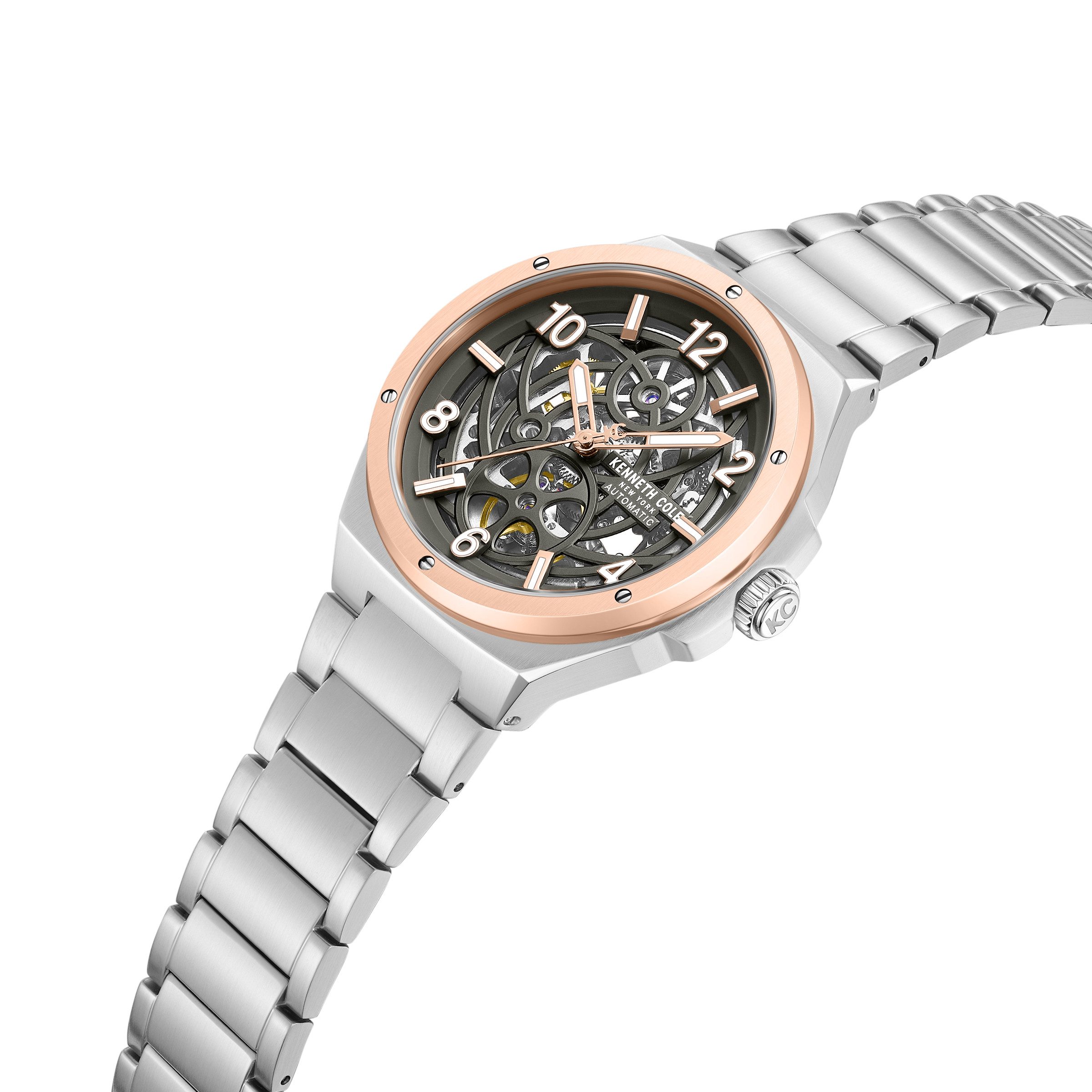 Kenneth Cole Automatikuhr Automatikuhr Herrenuhr 51,5 mm Automatik Herren